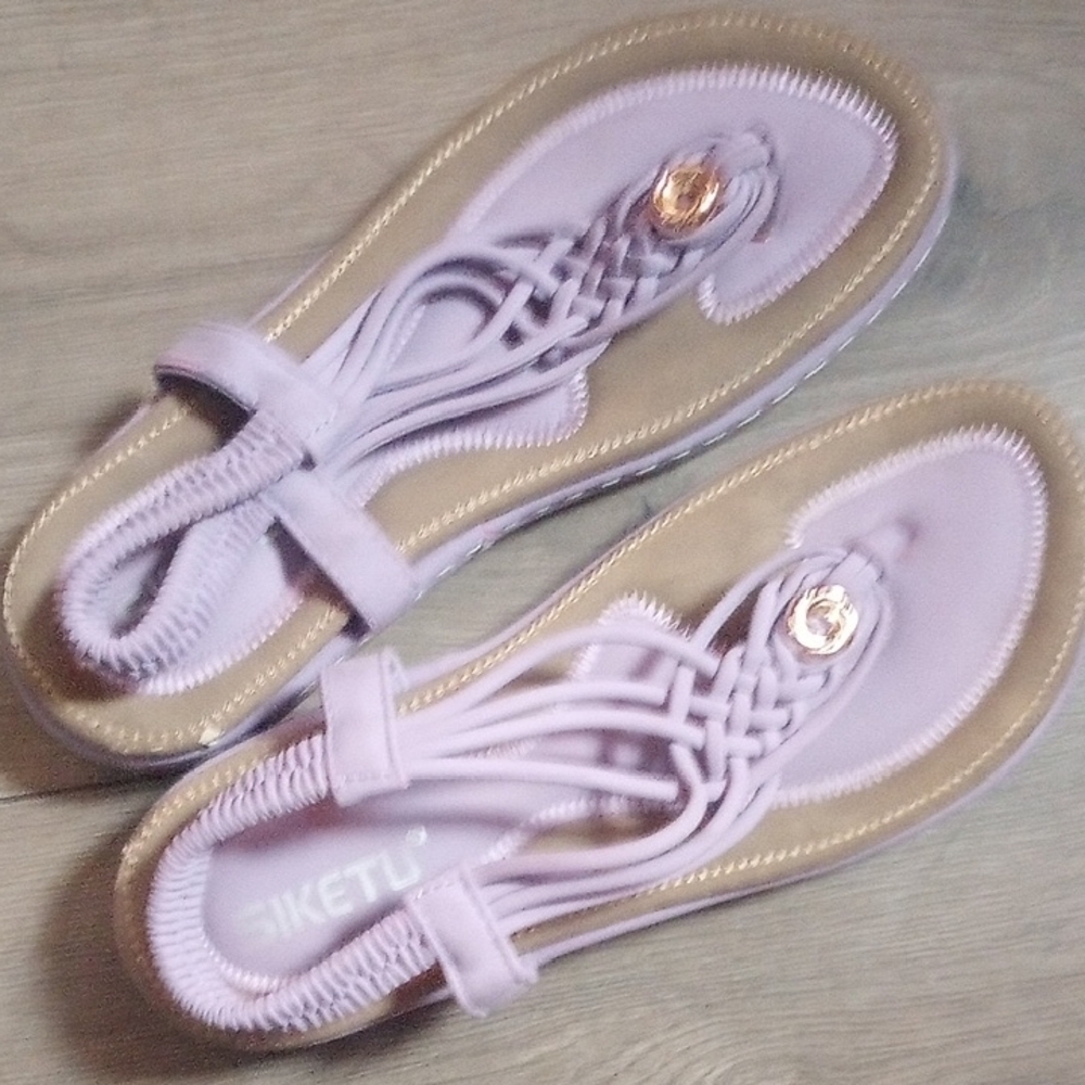 Women's Lavender Sandals Siketu - Picture 2 of 4